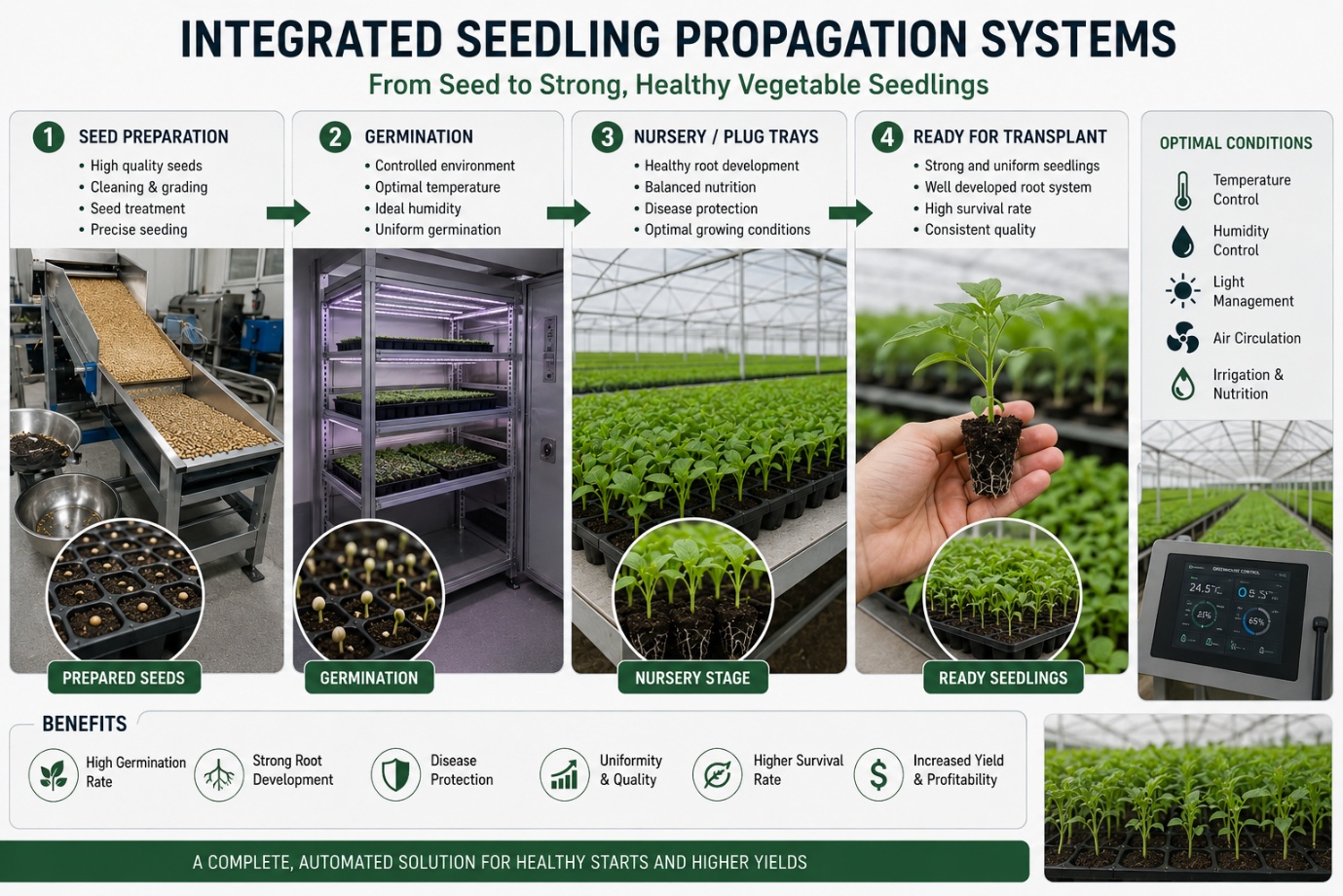 Seedling propagation